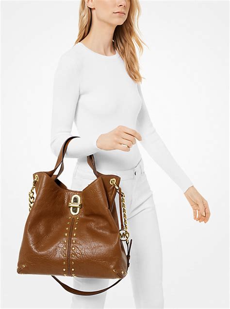 michael kors uptown astor legacy large leather shoulder tote bag|michael michael kors uptown astor large shoulder tote .